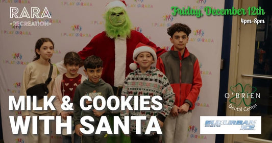 Milk & Cookies with Santa Event