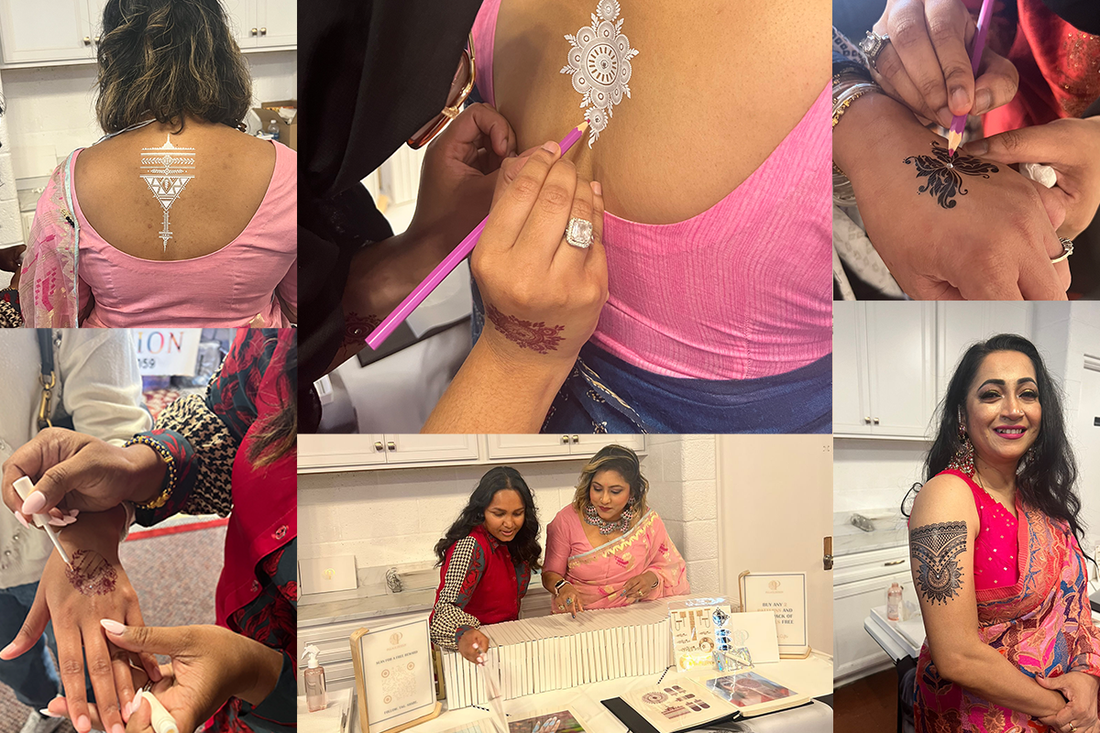 At Tania Ahmed's Exhibition, May 2025